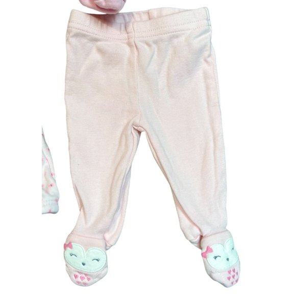 (5 for $25) Carter's Precious First Preemie 4 Piece Set for Girls - Picture 8 of 11